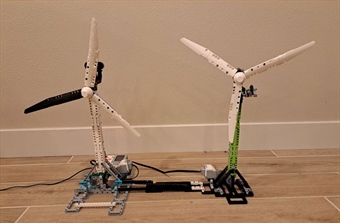 Miljødesign av vindkraft ga amerikanske barn suksess i Lego-konkurranse