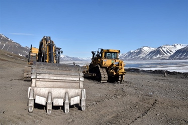 Restoring mining landscapes in the High Arctic